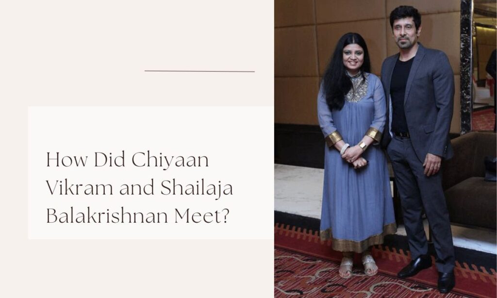 chiyaan vikram wife