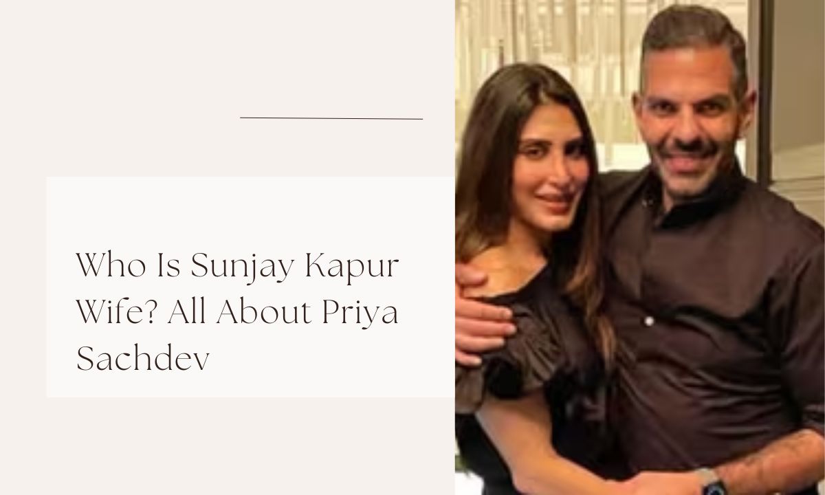sunjay kapur wife