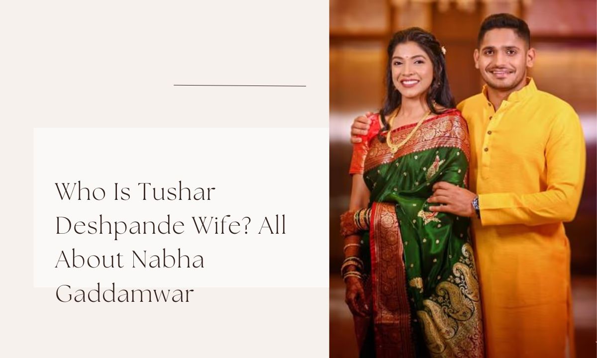tushar deshpande wife