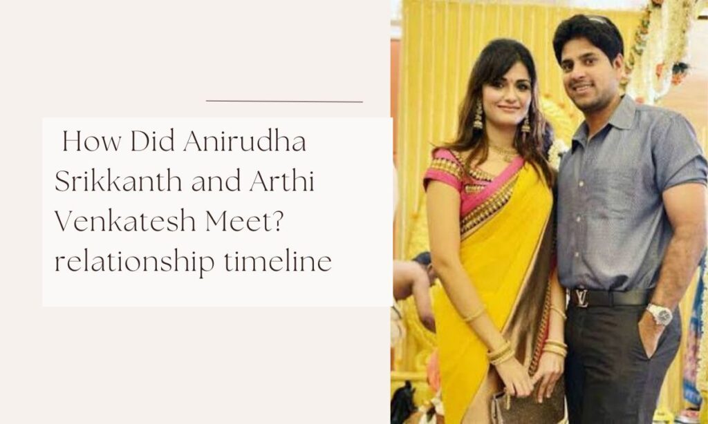 anirudha srikkanth first wife