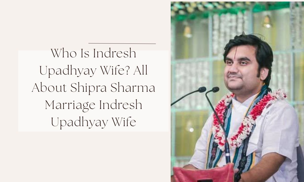 marriage indresh upadhyay wife