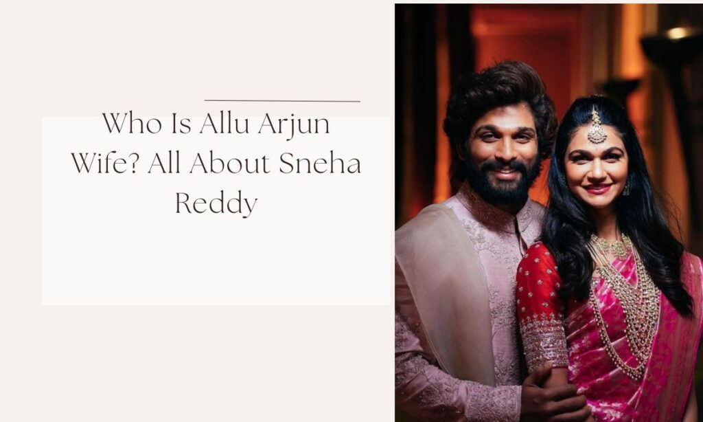 allu arjun wife