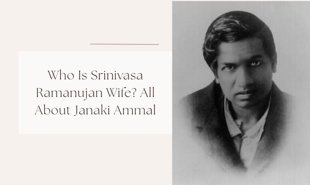 ramanujan wife