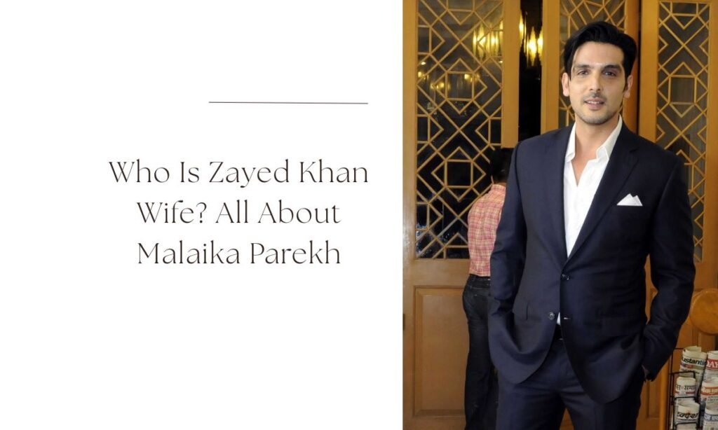 zayed khan wife