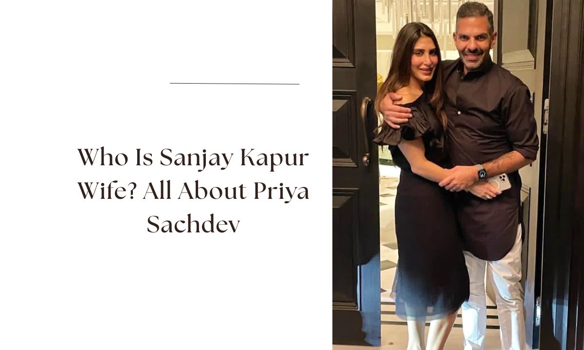 sanjay kapur wife