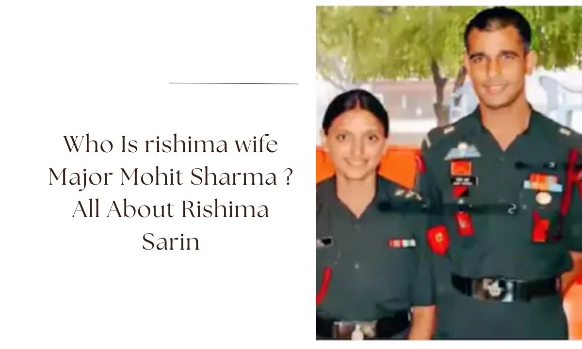 rishima wife major mohit sharma