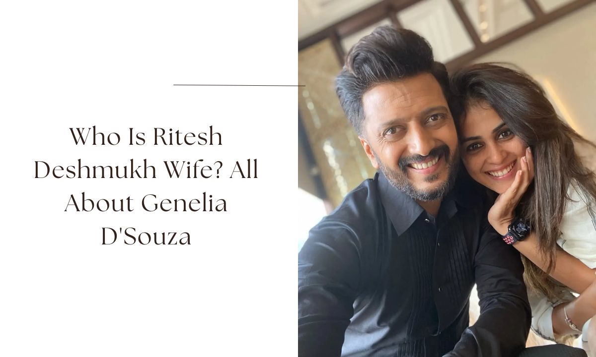 Ritesh deshmukh wife